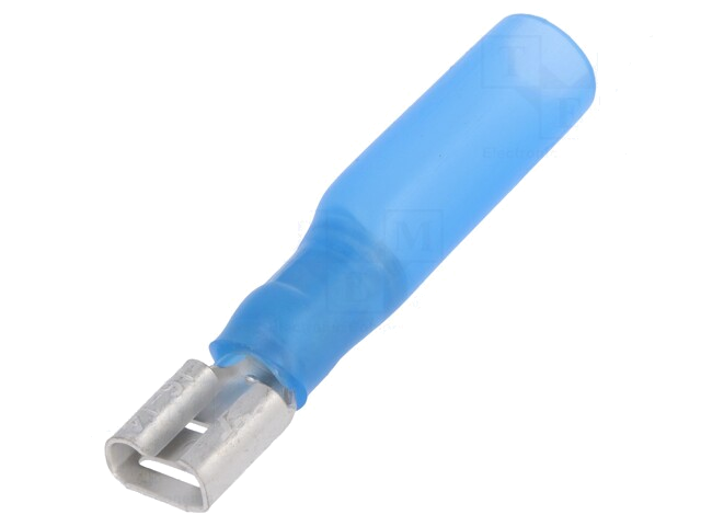 Connector: vlak; 6,3mm; 0,8mm; vrouwelijk; 1,5÷2,5mm2; klemmen Connector: vlak; 6,3mm; 0,8mm; vrouwelijk; 1,5÷2,5mm2; klemmen